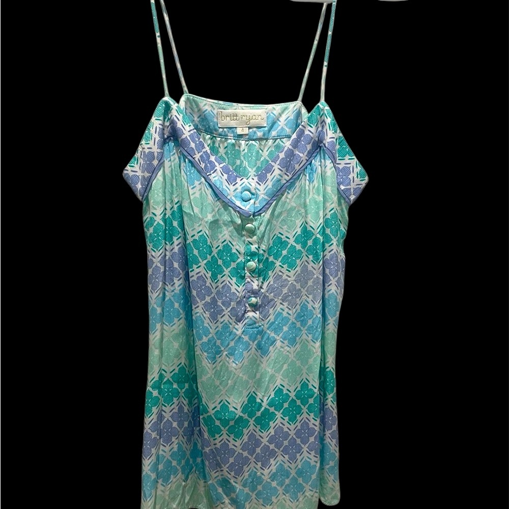 SILK / BRITT RYAN Spaghetti Strap Top / 4